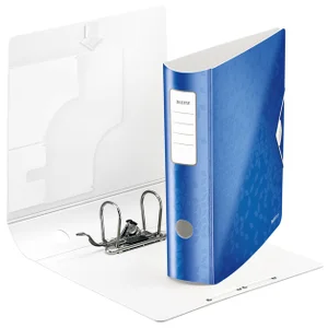 Ordner Leitz WOW active 180° 80mm PP A4 blauw