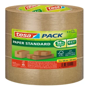 Verpakkingstape tesapack® Papier Standard ecoLogo