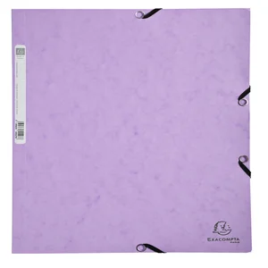 Elastomap Exacompta Aquarel A4 3 kleppen 400gr gla