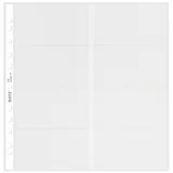 Showtas Leitz Premium voor visitekaartjes copy safe PP A4 glashelder 10 stuks