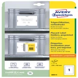 Positioneeretiket Avery 8003 220x160mm bedrukt 5 stuks