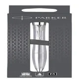 Balpen Parker Urban twist metro metallic CT medium blister à 1 stuk