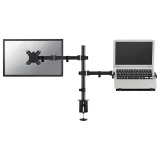 Monitorarm met laptopstandaard Neomounts FPMA-D550NOTEBOOK zwart
