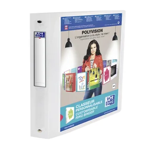 Presentatieringband Oxford Polyvision A4 4-rings O
