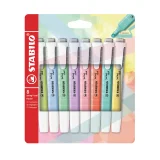 Markeerstift STABILO Swing cool 275/8 assorti etui à 8 stuks