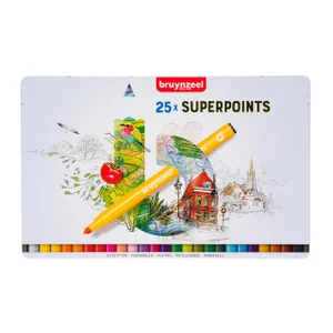 Viltstift Bruynzeel Creatives Superpoints assorti