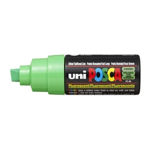 Paintmarker Uni POSCA PC8K breed schuin fluor groe