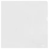 Insteekmap L-model Esselte standaard copy safe PP A4 transparant 100 stuks