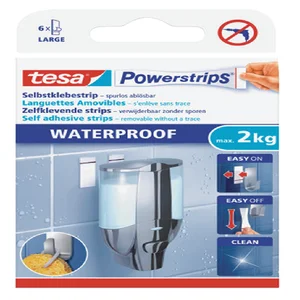 Kleefstrips Powerstrips® waterproof LARGE dubbelzi