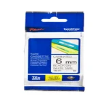 Labeltape Brother P-touch TZe-211 standaard 6mm zwart op wit