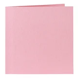 Correspondentiekaart Papicolor dubbel 105x148mm babyroze pak à 6 stuks