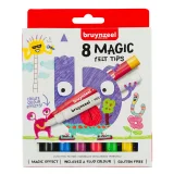 Viltstift Bruynzeel Kids Magic assorti 8 stuks