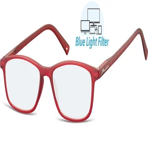 Leesbril Montana +1.50 dpt blue light filter rood