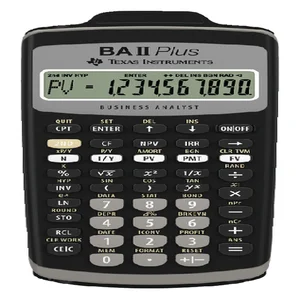 Rekenmachine TI Ba II plus