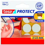 Beschermvilt tesa® Protect anti-kras Ø22mm wit 12 stuks
