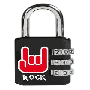 Hangslot Masterlock 3-cijfer combinatie 30mm rock