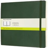 Notitieboek Moleskine XL 190x250mm blanco soft cover myrtle green