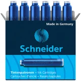Inktpatroon Schneider din blauw doos à 6 stuks