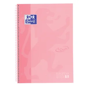 Notitieboek Oxford Touch Europeanbook A4+ 4-gaats
