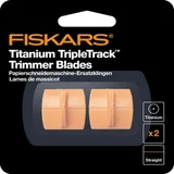 Reservemes Fiskars TripleTrack Titanium set à 2 stuks oranje