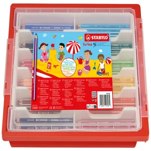 Kleurpotloden STABILO 203 Trio dik assorti classpa