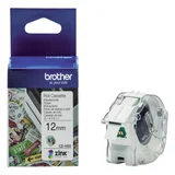 Brother CZ-1002 Labeletiket 12mmX5m kleur opdruk