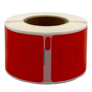DULA - Dymo 99010/S0722370 Rood label 28x89mm 130 etiketten per rol