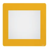 Vloersticker Durable kader voor A4 documenten verwijderbaar geel 10 stuks
