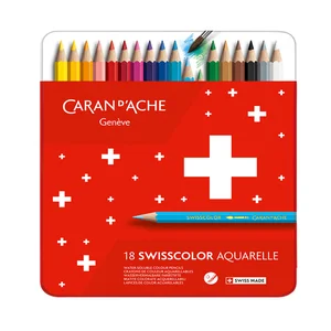 Kleurpotloden Caran d'Ache Swisscolor aquarel 18 s