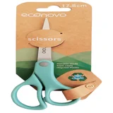 Schaar Econovo 178mm blauw blister à 1 stuk