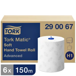 Handdoekrol Tork H1 Matic Advanced 2-laags 150m wi