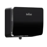 Toiletpapierdispenser Satino MT1 Hyginity duo zwart 333427