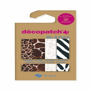 Hobbypapier Décopatch 30x40cm set à 4 vel thema di