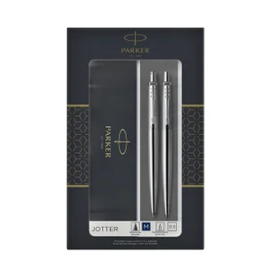 Balpen en vulpotlood Parker Jotter stainless steel