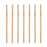 Drinkrietje IEZZY karton buigbaar Ø 6x240mm 100% fair 200 stuks bruin