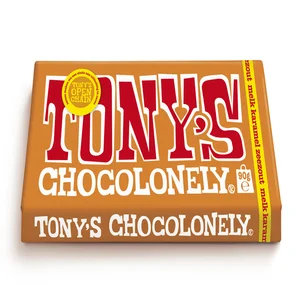 Chocolade Tony's Chocolonely melk karamel zeezout