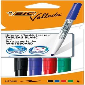 Whiteboardmarker Bic Velleda 1744 rond medium asso