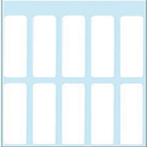 Etiket HERMA 3737 13x50mm wit 70 stuks