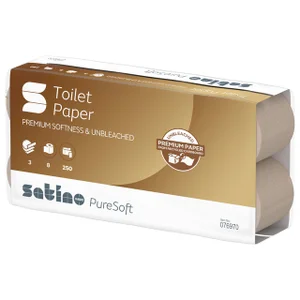 Toiletpapier Satino MT1 Puresoft 3-laags 250 vel n
