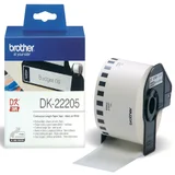 Brother DK-22205 Doorlopende labelrol 62mmx30,48m 