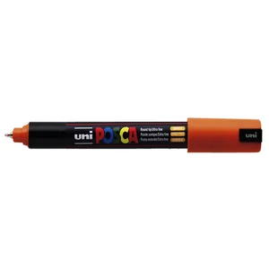 Paintmarker Uni POSCA PC1MR extra fijn donkeroranj