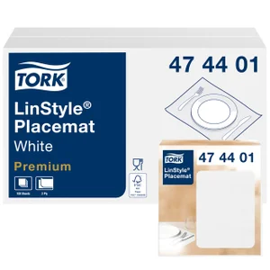 Placemat Tork Linstyle Premium 2-laags 390x300mm 1