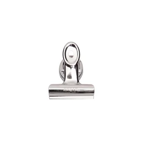 Papierklem MAUL Bulldog met magneet 52mm zilver 2