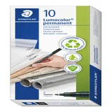 Viltstift Staedtler Lumocolor 318 permanent F zwart