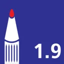 Whiteboardmarker Bic Velleda 1711 rond large blauw