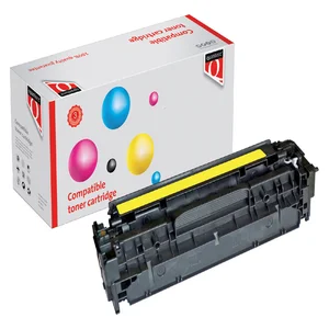 Tonercartridge Quantore alternatief tbv HP CC532A