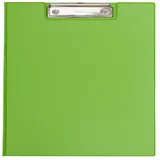 Klembordmap MAUL A4 staand met penlus PVC neon groen