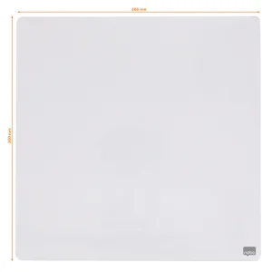 Whiteboard Nobo tegel 36x36cm wit magnetisch