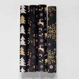 DULA kerst inpakpapier - 1,5mx70cm - Shining X-mas