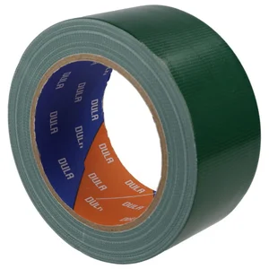 DULA Duct tape groen - 50mm x 25m reparatietape